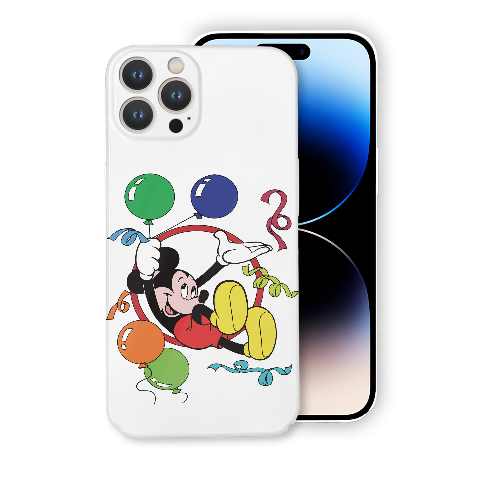 （画像用） ミッキーマウス Mickey Mouse 【iPhone 14シリーズ対応】ハードケース
